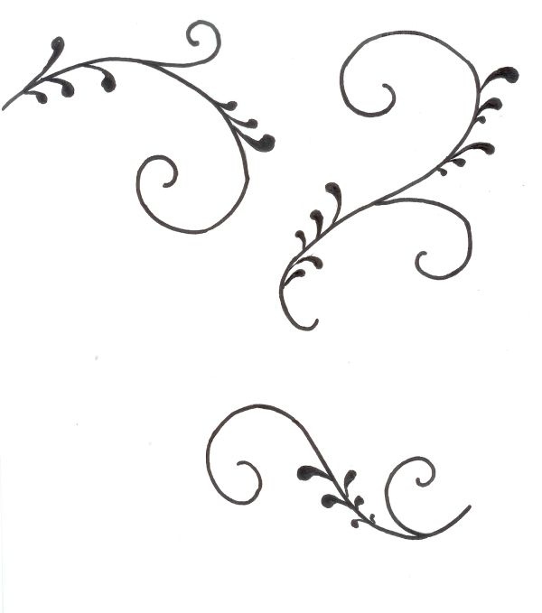 Cake Decorating Scroll Templates Cake Decorating Scroll Templates