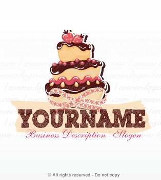 Cake Logo Templates