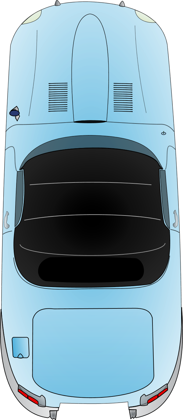 Car Top View Clip Art