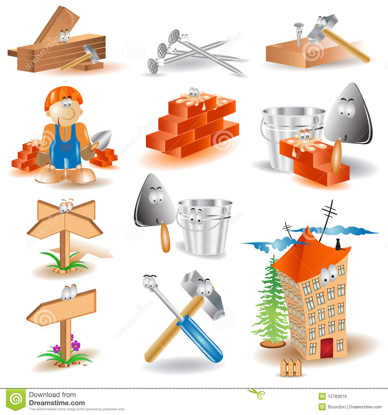 Cartoon Building Tools