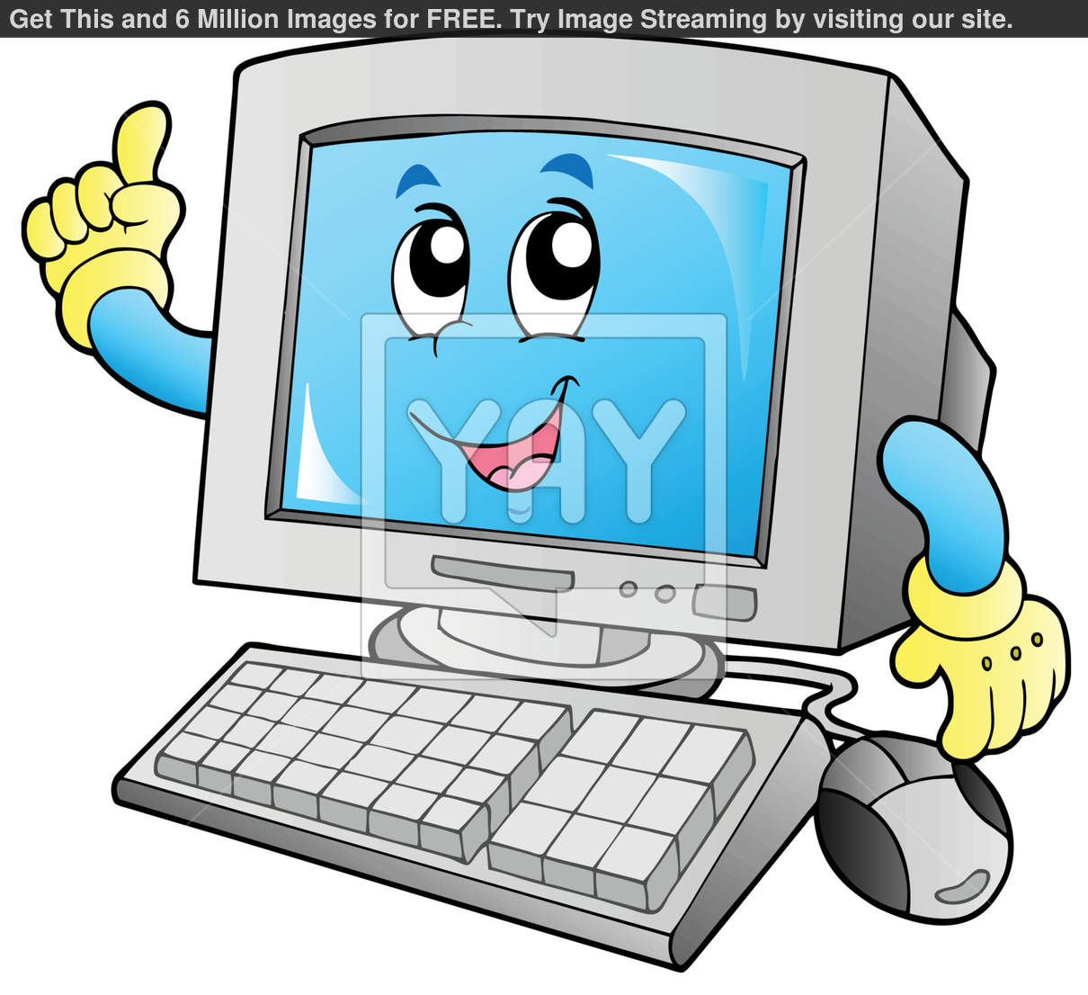 Cartoon Computer