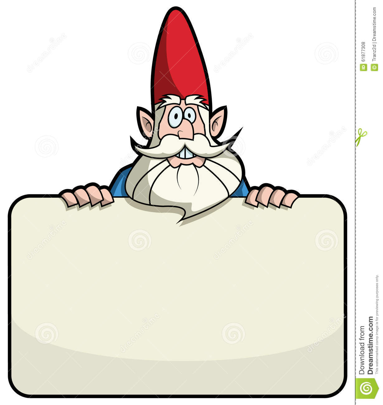 Cartoon Garden Gnome Cartoon Garden Gnome