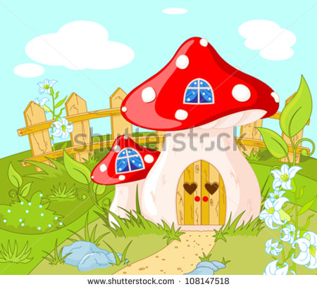 Cartoon Gnome House
