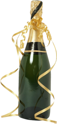Champagne Bottle PSD Champagne Bottle PSD