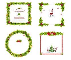 Christmas Border Vector Free Christmas Border Vector Free