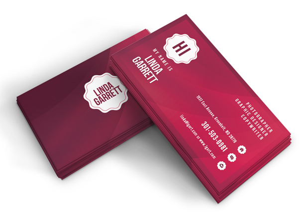 Colorful Business Card Template