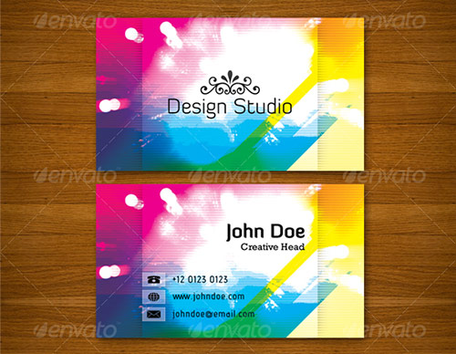 Colorful Business Card Template