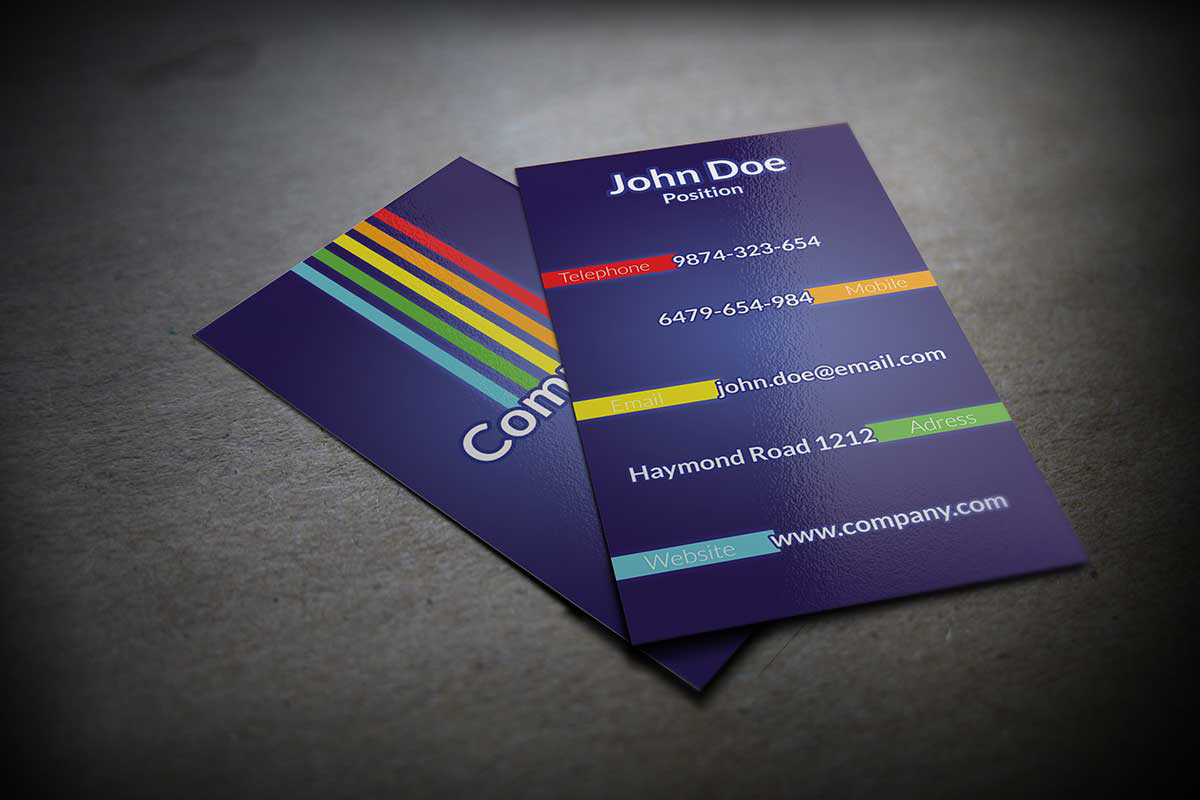 Colorful Business Card Template