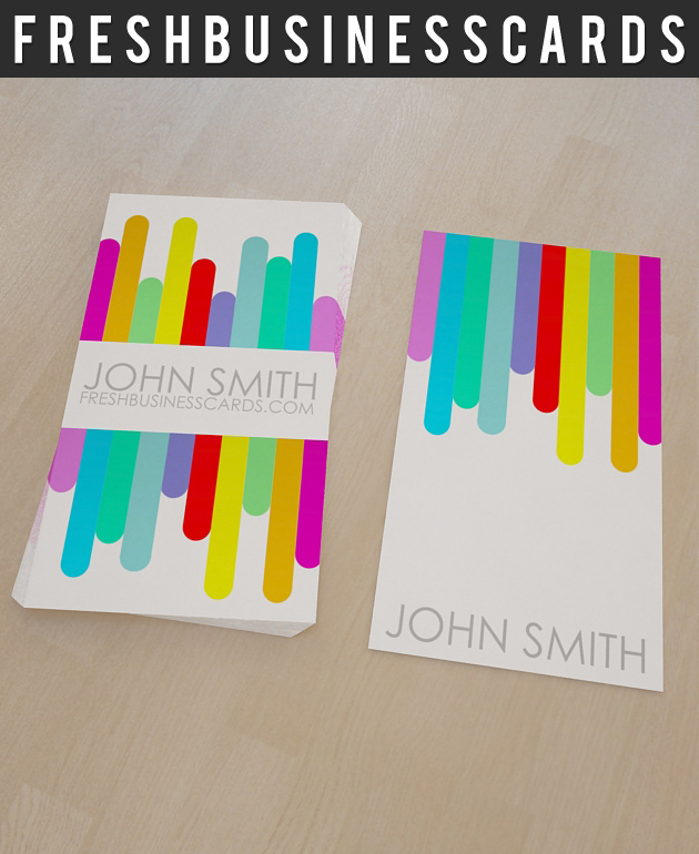 Colorful Business Cards