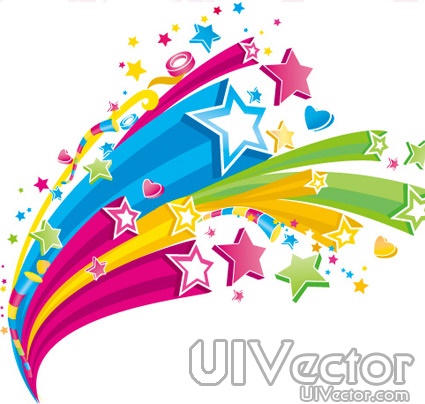 Colorful Star Vector