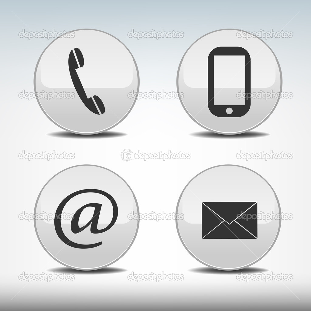 Contact Icons Vector Free