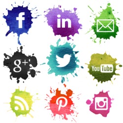 Custom Social Media Icons