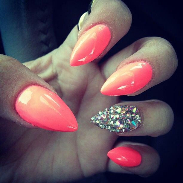 Cute Pointy Nail Designs Cute Pointy Nail Designs