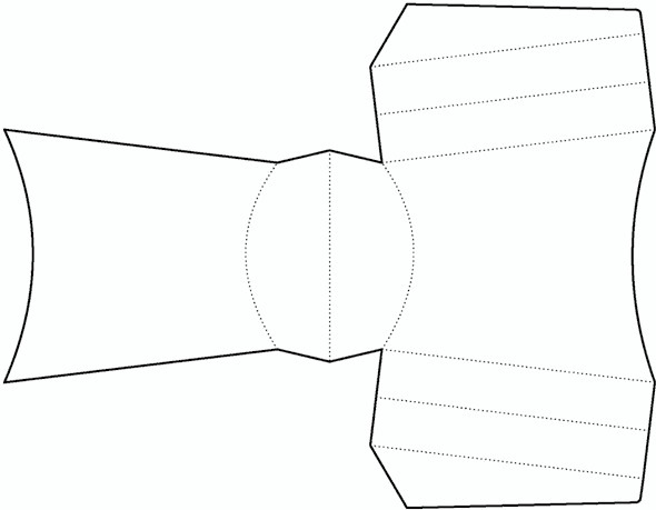 Cylinder Box Template