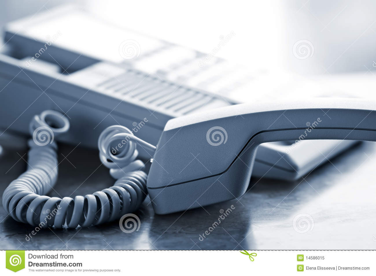 Desk Telephone Off-Hook