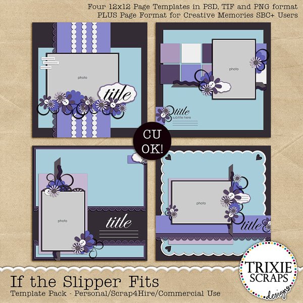 Digital Scrapbooking Templates