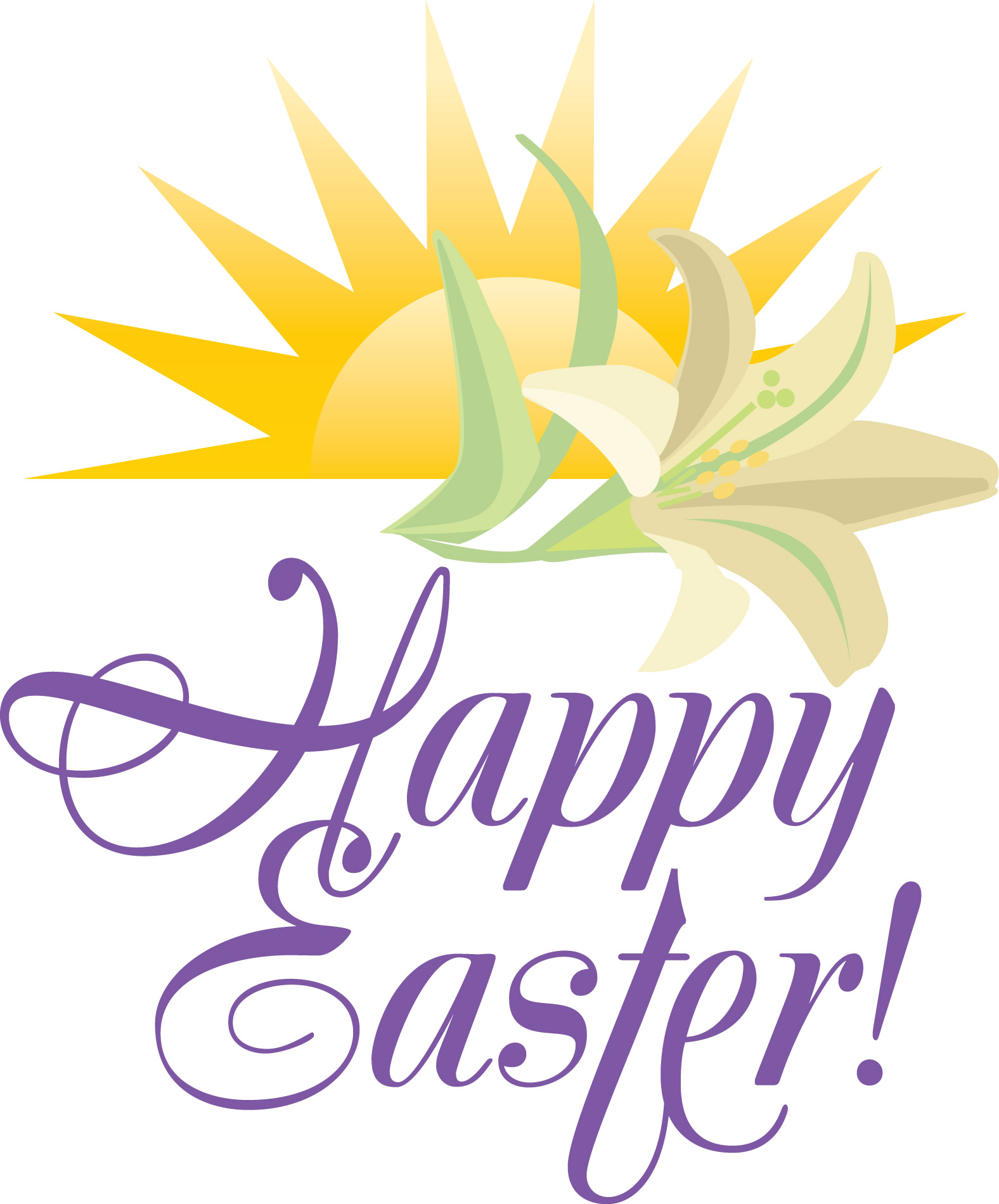 Easter Sunday Service Clip Art