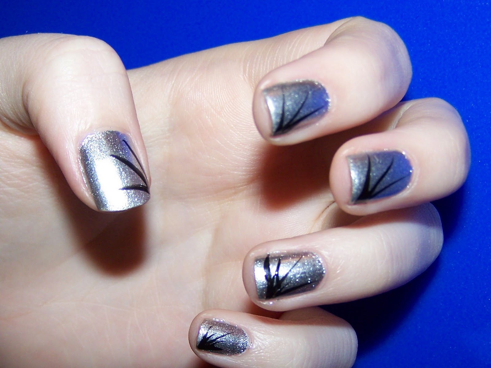 Easy Nail Designs with Lines