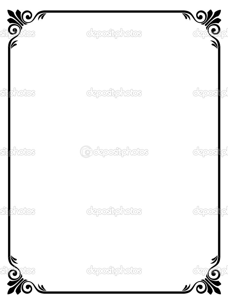 Elegant Simple Frame Borders Elegant Simple Frame Borders