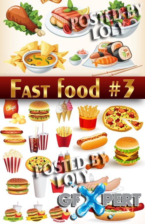 Fast Food Vector Free Download