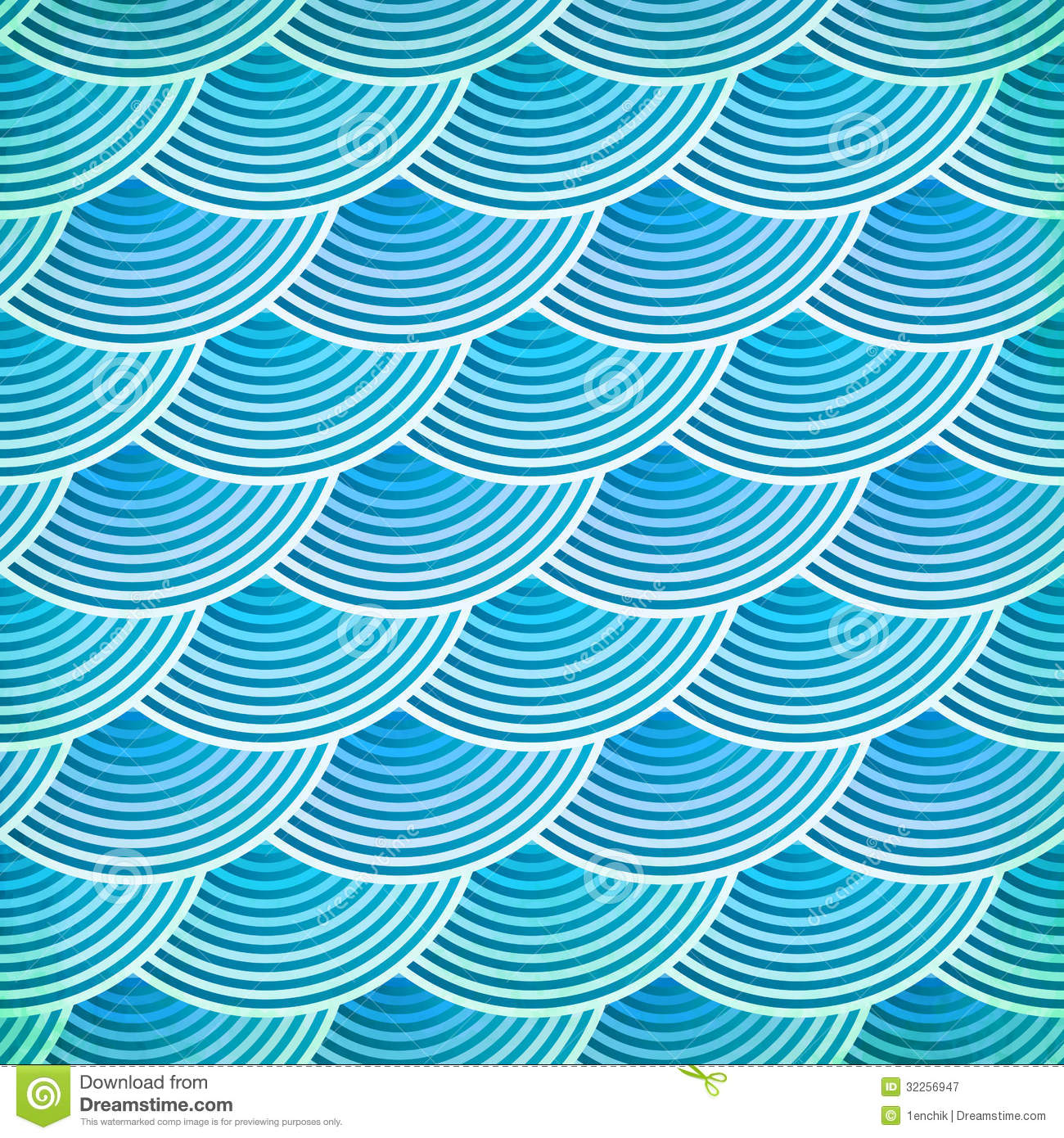 Fish Scale Pattern