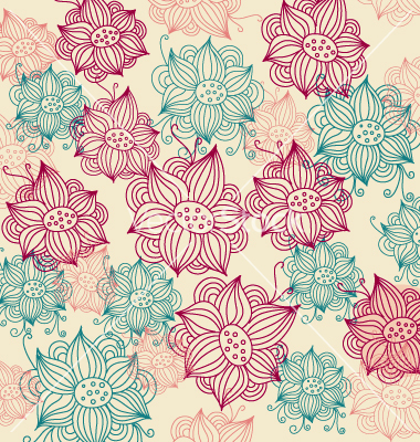 Floral Vintage Flowers