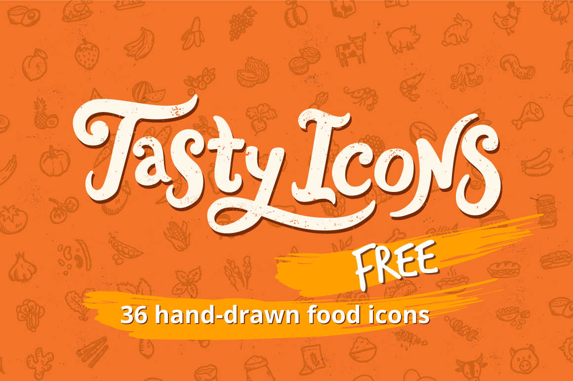 Food Hand Drawn Icons