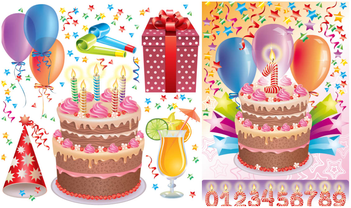 Free Birthday Vector Art