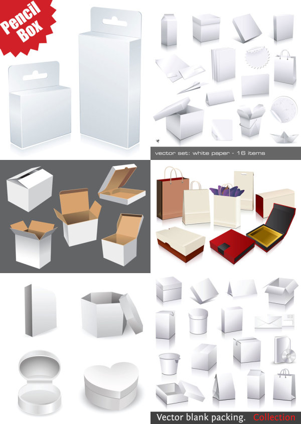 Free Box Template Vector