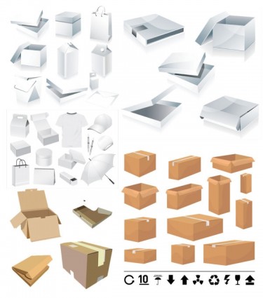 Free Box Template Vector