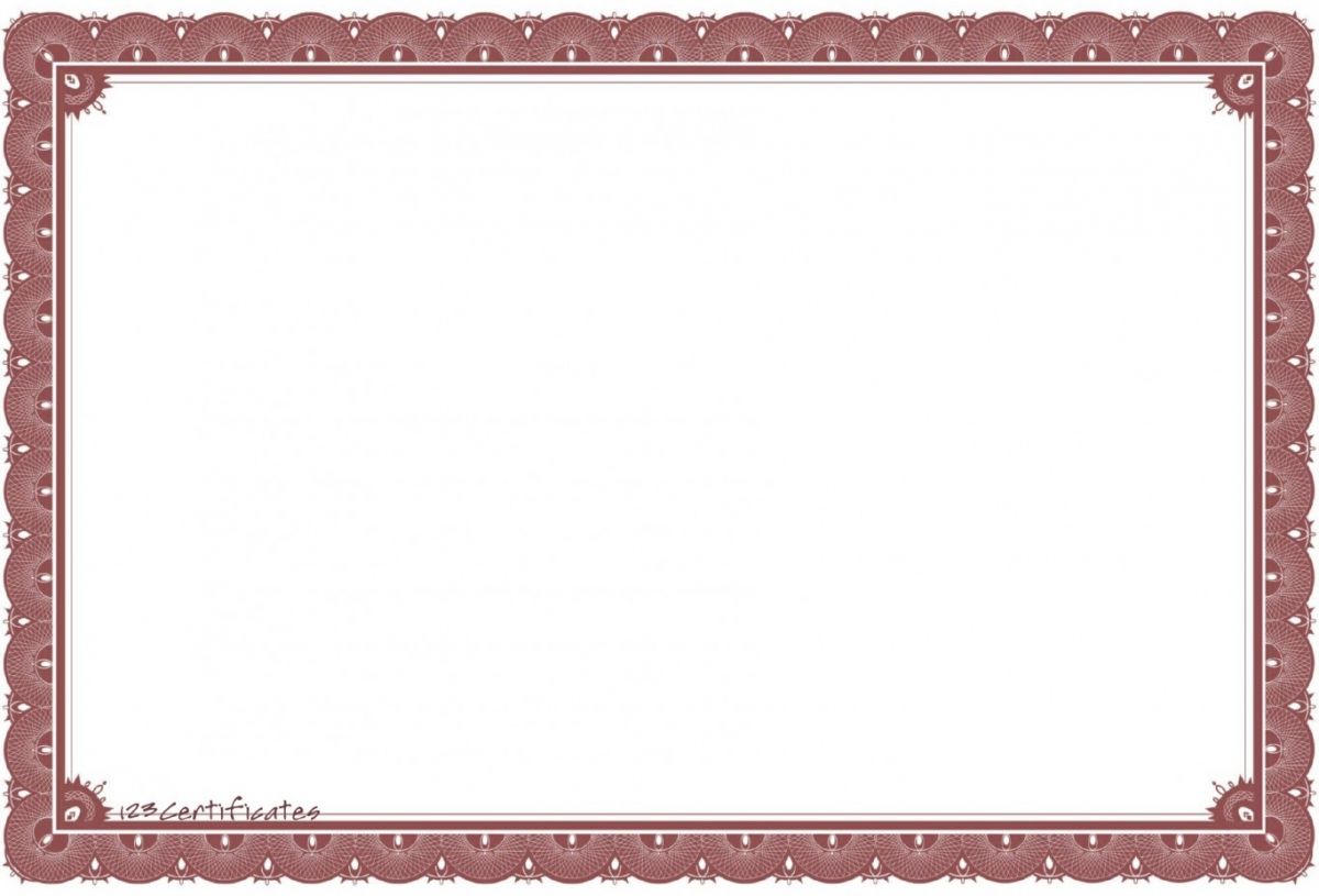 Free Certificate Borders and Frames Free Certificate Borders and Frames