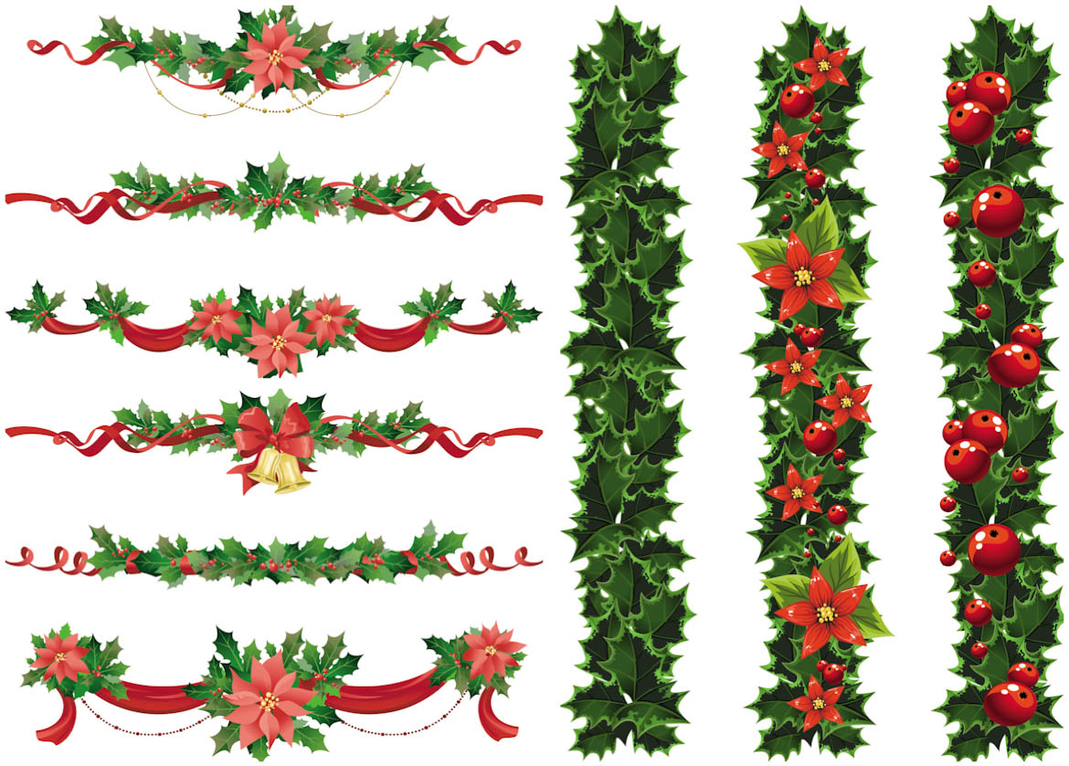 Free Printable Christmas Garland