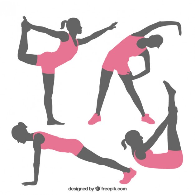 Free Fitness Silhouette Vector