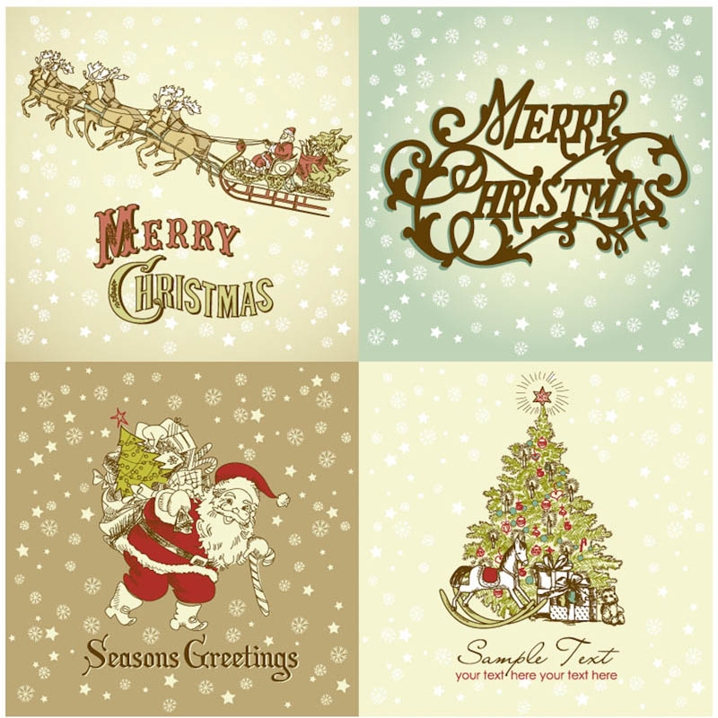 Free Merry Christmas Greeting Cards