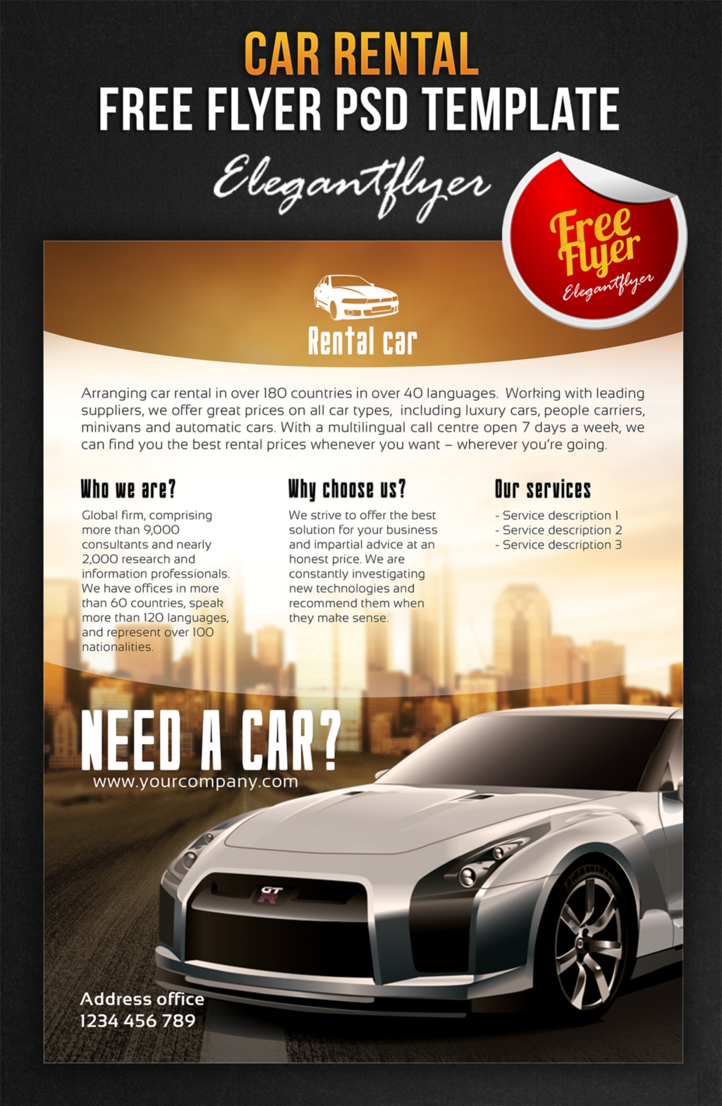 Free PSD Flyer Templates Free PSD Flyer Templates