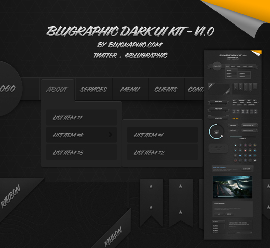 Free PSD UIKit Free PSD UIKit