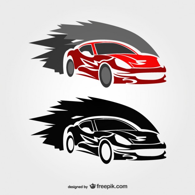 Free Race Car Vector Logo