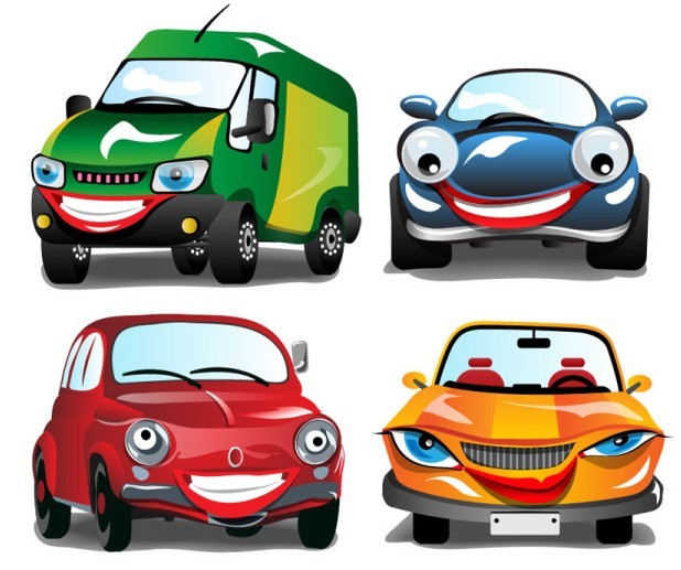 Free Vector Cartoon Cars