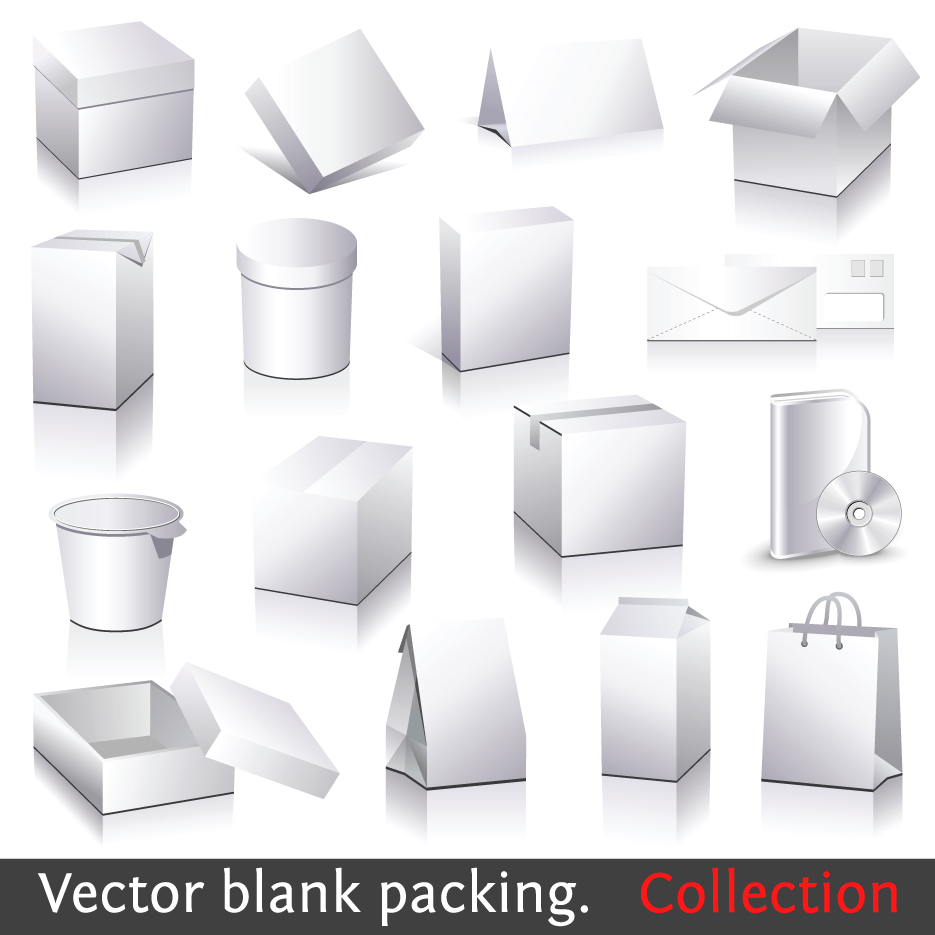 Free Vector Packaging Templates