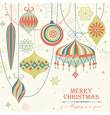 Free Vintage Christmas Vectors