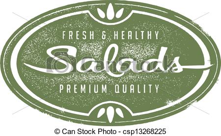 Free Vintage Clip Art Salad