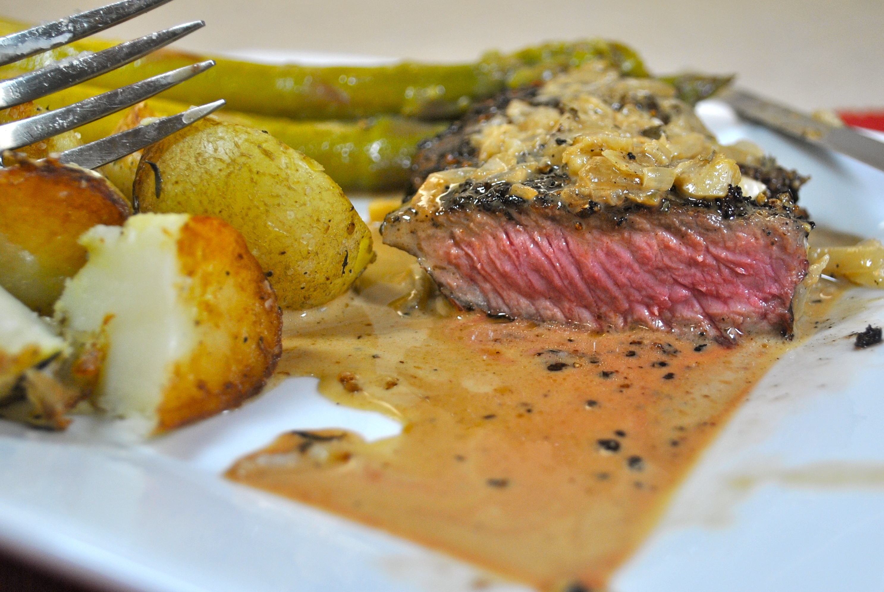 French Steak AU Poivre