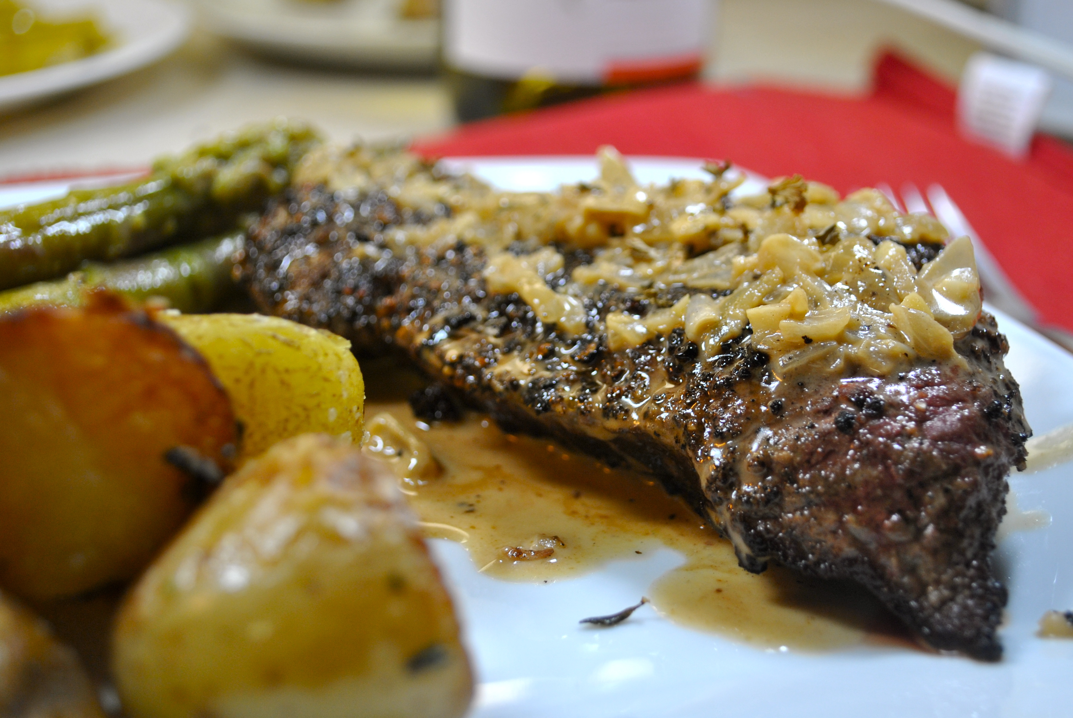 French Steak AU Poivre