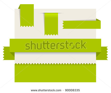 Green Paper Vector