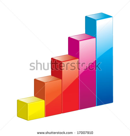 Growth Bar Chart Icon Growth Bar Chart Icon