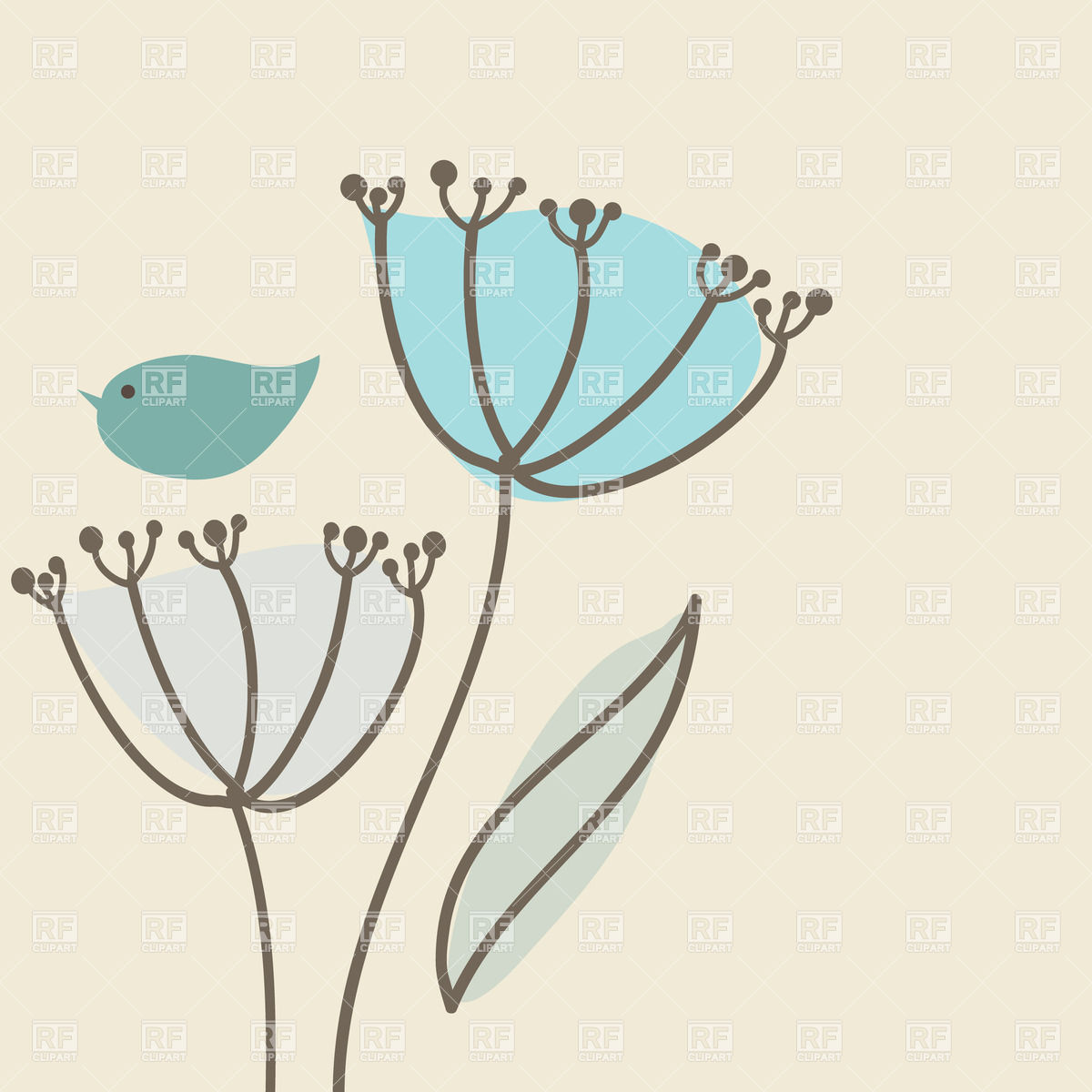 free hand drawn flower clip art - photo #6