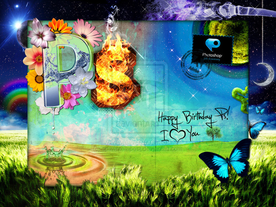 Happy Birthday Photoshop