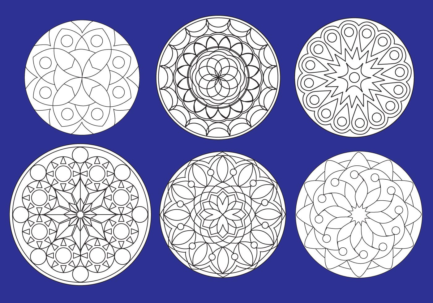 Healing Mandala Coloring Pages