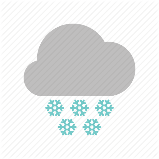 Heavy Snow Weather Icon