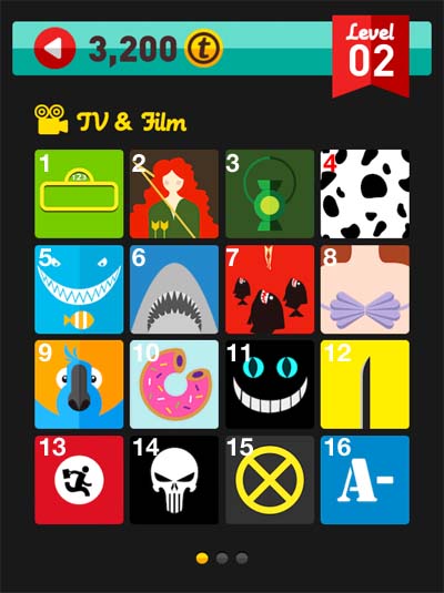 Icon Pop Quiz Answers Level 2